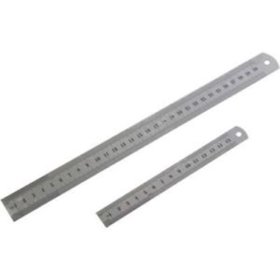 (image for) AMTECH STEEL RULER SET -2PC