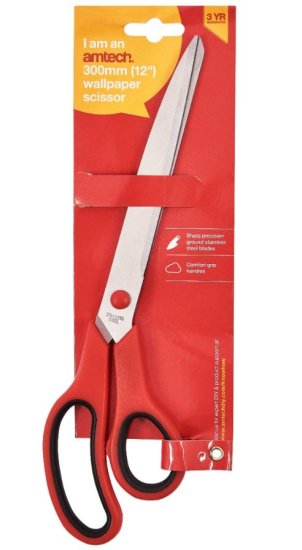 (image for) AMTECH PRO WALLPAPER SCISSORS -12""