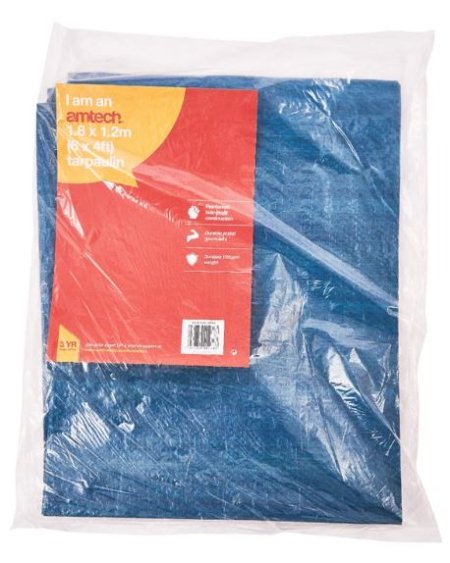 (image for) AMTECH TARPAULIN BLUE -1.8M