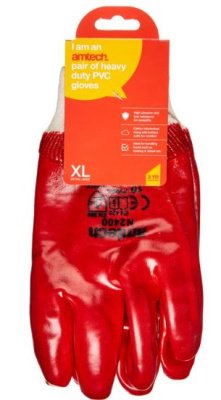 (image for) AMTECH HEAVY DUTY PVC GLOVES -10