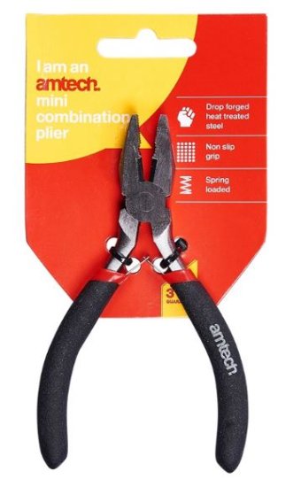(image for) AMTECH MINI COMBINATION PLIERS -MINI
