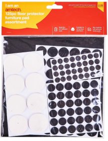 (image for) AMTECH SELF ADHESIVE FLOOR PROTECTOR PADS -125S