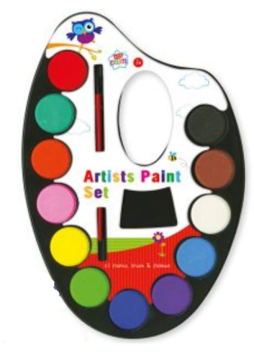 (image for) ARTIST PAINT SET FOR KIDS - 12S