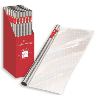 (image for) XMAS GIFT WRAP CELLO 5MX70CM