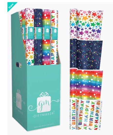 (image for) GM GIFTWRAP FOIL MALE & FEMALE