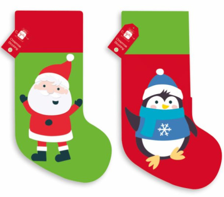 (image for) XMAS CHILDRENS STOCKINGS ASST
