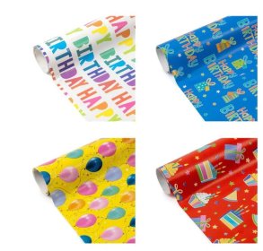 (image for) GM GIFTWRAP HAPPY BIRTHDAY