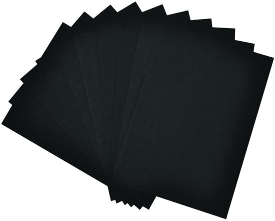 (image for) BLACK CARD SHEET 15S
