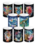 (image for) MONEY TIN ANIMAL ASSORTED MOKI