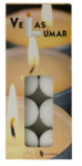 (image for) LUMAR TEALIGHT CANDLE WHITE - 5-10HRS