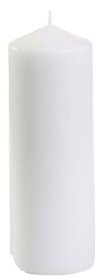 (image for) PAP PILLAR CANDLE WHITE - 60X165