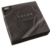 (image for) PAP NAPKIN BLACK 2PLY - 30S