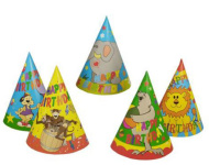 (image for) PAP PARTY HAT HAPPY BIRTHDAY - 5S