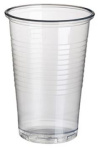 (image for) RUB PLASTIC CUP CLEAR 25S- 200ML
