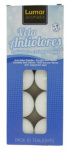 (image for) LUMAR TEALIGHT CANDLE ANTIODOR -5 -10HRS
