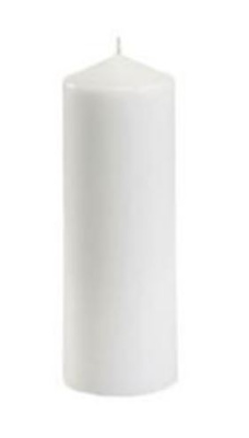 (image for) PAP PILLAR CANDLE WHITE - 70X200
