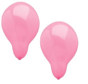 (image for) PAPSTAR BALLOON HELIUM PINK - 10S