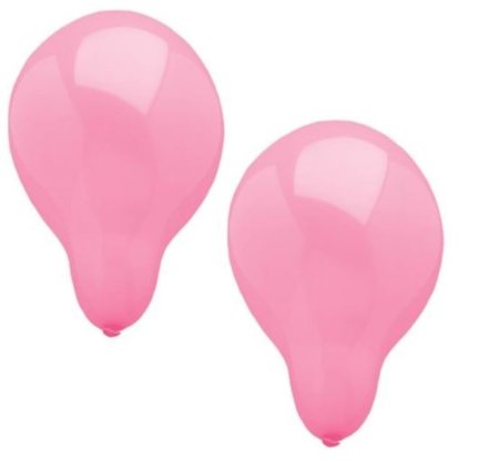 (image for) PAPSTAR BALLOON HELIUM PINK - 10S