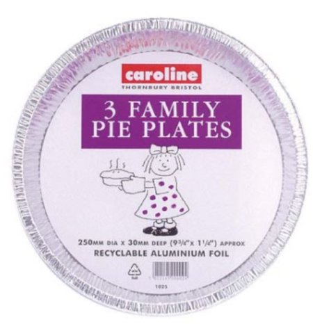 (image for) Caroline Family Pie Plates 3S- 250MM