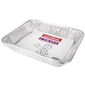 (image for) Caroline Foil Roast Tray Large 2S- 262mmx322mmx50mm