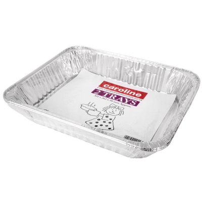 (image for) Caroline Foil Roast Tray Large 2S- 262mmx322mmx50mm