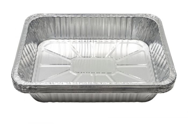 (image for) Caroline Oblong Foil Tray- 369mmx270mmx75mm