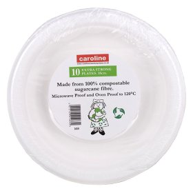 (image for) Caroline Bagasse Plate 10S- 18CM