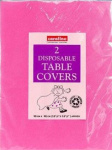 (image for) Caroline Table Cover Hot Pink Square Paper 2S- 35x90cm
