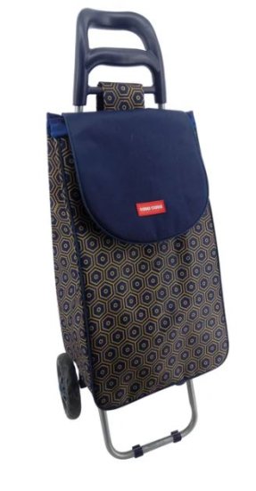 (image for) CASA SHOPPING TROLLEY HONEY2WH