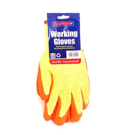 (image for) RAP LATEX WORK GLOVES ORANGE