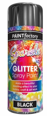 (image for) PF GLITTER SPRAY SP/BLK PAINT
