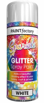 (image for) PF GLITTER SPRAY SP/WHT PAINT