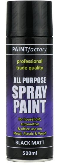 (image for) COLOURIT BLACK MATT PAINT