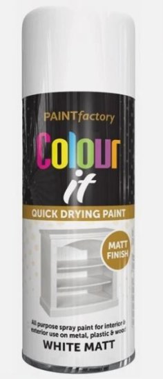 (image for) COLOURIT WHITE MATT PAINT