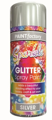 (image for) PF GLITTER SPRAY SP/SILV PAINT