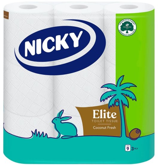 (image for) NICKY T/ROLL ELI WHT COCO FRE