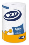 (image for) NICKY Jumbo Kitchen Towel 1-Roll 2-Ply (1x12) White