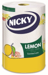 (image for) NICKY Lemons kitchen towel 1-Roll 2-Ply (1x6) Decorated(150sht)