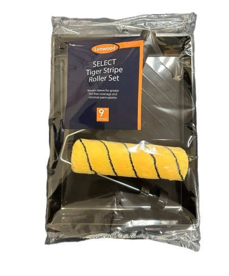 (image for) LYNWOOD TIGER STRIPE ROLLER SET - 9INCH