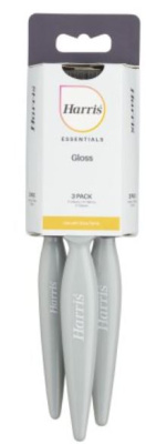 (image for) FARRIS ESSENTIALS GLOSS PAINT BRUSH - 3PACK - 25/50M