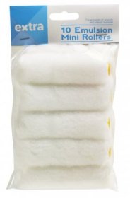 (image for) EXTRA EGDE EMULSION MINI ROLLERS - 10S - 4INCH
