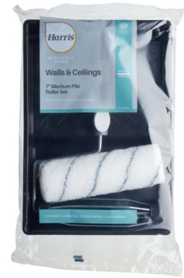 (image for) HARRIS SERIOUSLY GOOD WALLS & CEILINGS MEDIUM PILE ROLLER SET - 7INCH