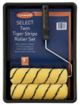 (image for) LYNWOOD SELECT TWIN PACK TIGER STRIPE ROLLER SET - 9INCH