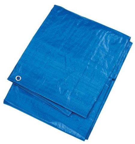 (image for) HARRIS SERIOUSLY GOOD POLYETHYLENE TARPAULIN BLUE - 5.5MX7.6M