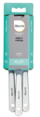 (image for) HARRIS SERIUOSLY GOOD WALLS & CEILINGS PAINT BRUSHES - 3PK