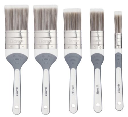 (image for) HARRIS SERIOUSLY GOOD SOFT TIP PAINT BRUSH - 5PCS - MULTI