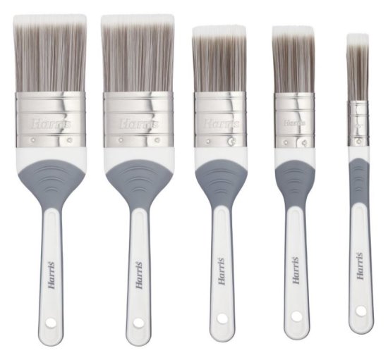 (image for) HARRIS SERIOUSLY GOOD SOFT TIP PAINT BRUSH - 5PCS - MULTI