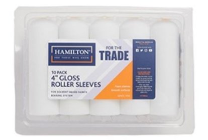(image for) HAMILTON FOR THE TRADE FOAM ROLLER SLEEVES - 4INCH -10S