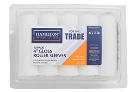 (image for) HAMILTON FOR THE TRADE FOAM ROLLER SLEEVES - 4INCH -10S