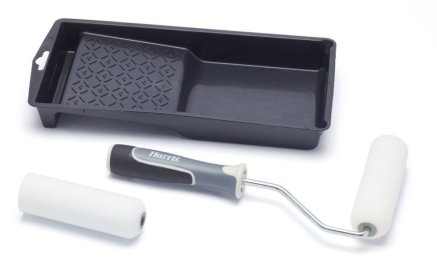 (image for) HARRIS ULTIMATE WOOD WORK STAIN VARNISH SET - 4INCH